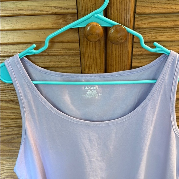 NWT 🌸 Jockey Lavender Sleeveless Tank Top Size XL - Picture 2 of 7